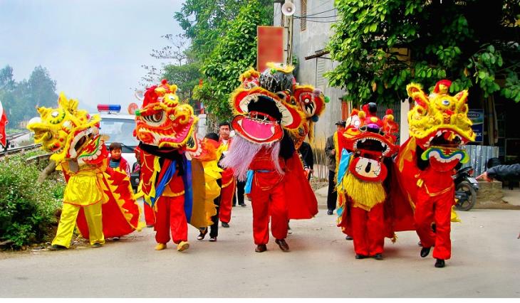 Văn hóa - Văn nghệ - Múa lân ngày Tết - một nét văn hóa đặc sắc...