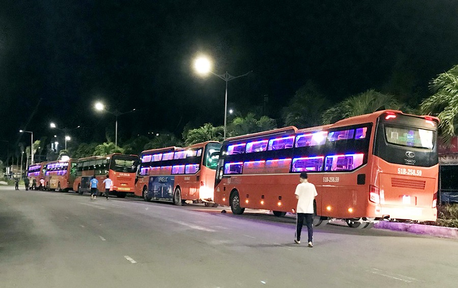 Khởi hành đón công dân từ các địa phương trở về An Giang