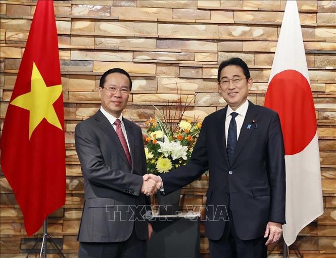 Tuyên bố chung về việc nâng cấp quan hệ Việt Nam - Nhật Bản lên Đối tác Chiến lược toàn diện vì hòa bình và thịnh vượng tại châu Á và trên thế giới- Ảnh 1.